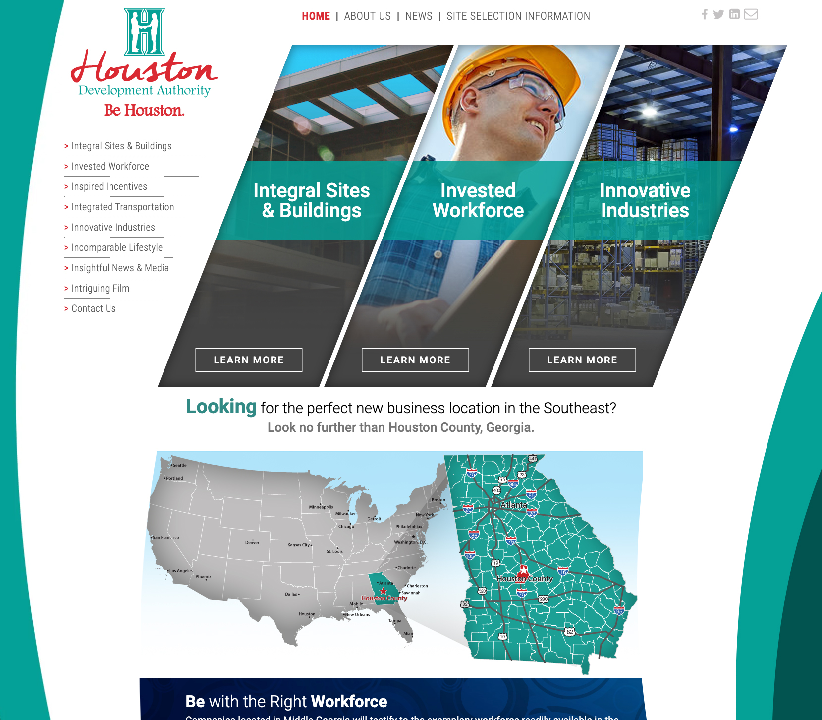 Houston County Development Authority Website