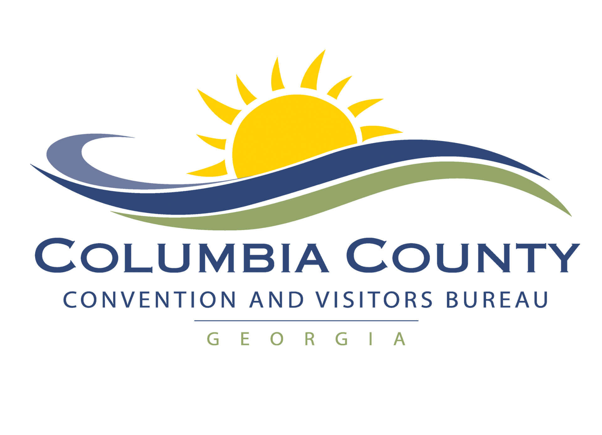 Columbia logo. Columbia County. Visit Columbia.